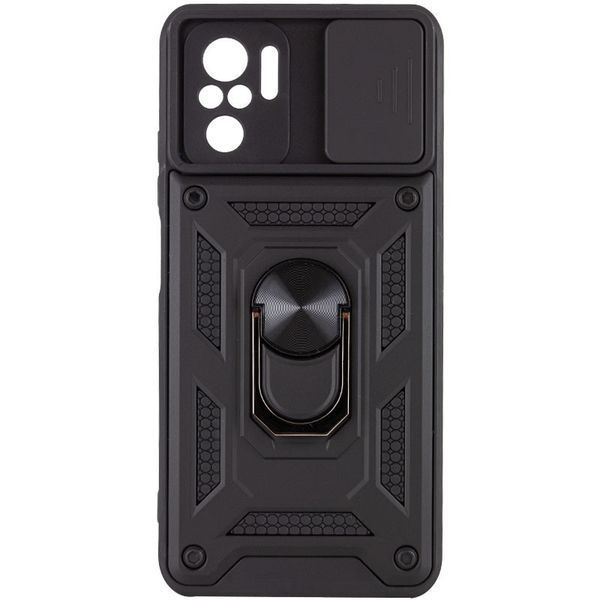 Ударопрочный чехол Camshield Serge Ring для Xiaomi Redmi Note 10 / Note 10s / Poco M5s Black 777-04661 фото
