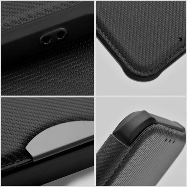 Шкіряний чохол-книжка GETMAN Razor (PU) для Samsung Galaxy A35 Black 777-07705 фото