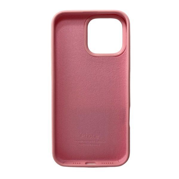 Силиконовый чехол для iPhone 16 Pro Max Pink 666-01285 фото