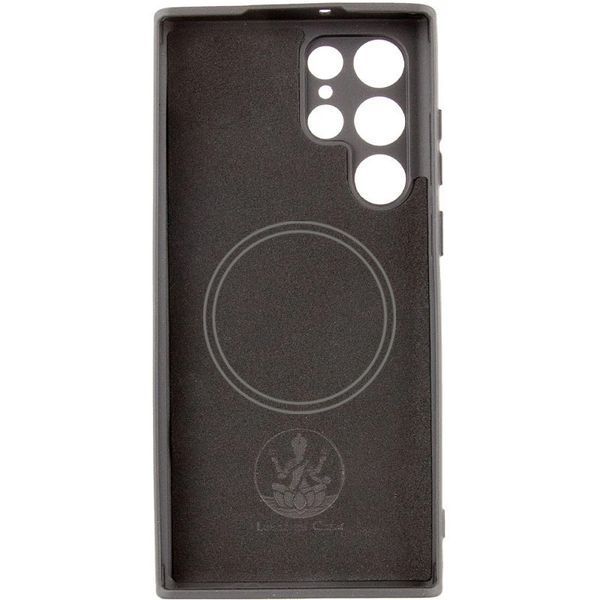 Чохол Silicone Cover Lakshmi Full Camera with MagFit для Samsung Galaxy S23 Ultra Чорний 555-02029 фото
