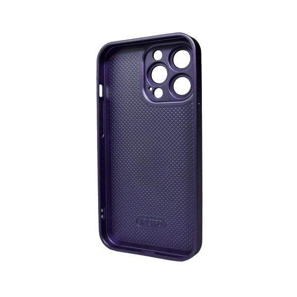Чохол для смартфона AG Glass Matt Frame Color для iPhone 11 Pro Max Deep Purple 666-00544 фото