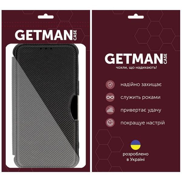 Шкіряний чохол-книжка GETMAN Razor (PU) для Samsung Galaxy A35 Black 777-07705 фото