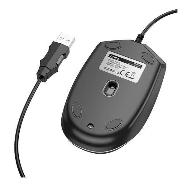USB Мышь Игровая Hoco GM37 Wonderful gaming luminous Черный 656-02722 фото