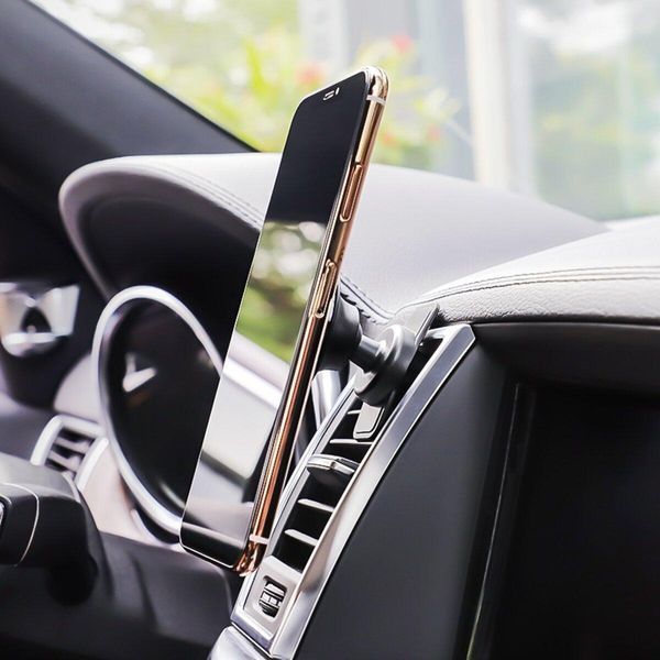Тримач для мобільного BOROFONE BH12 Journey series in-car phone holder for air outlet 656-00446 фото