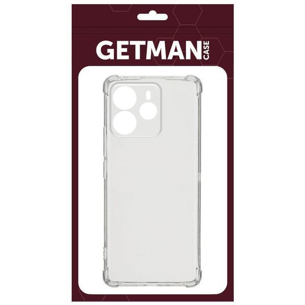 TPU чехол GETMAN Ease усиленные углы Full Camera для Xiaomi Redmi Note 14 4G (Europe version) 555-02454 фото