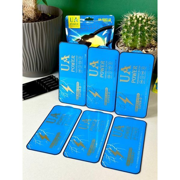 Захисне скло UA POWER ESD Anti-Static Super-D для iPhone 13 / 13 Pro / 14 204-00142 фото