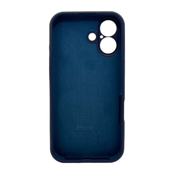 Силіконовий чохол з закритою камерою для iPhone 17 Mid Black 666-04224 фото