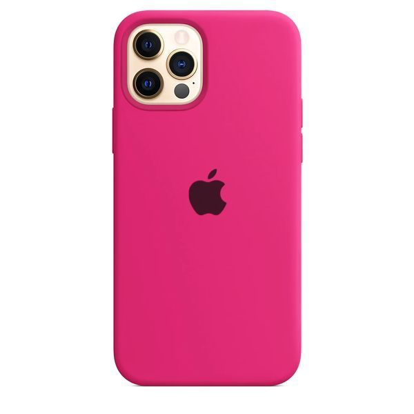 Силиконовый чехол для iPhone 12/12 Pro Shiny Pink 208-00425 фото