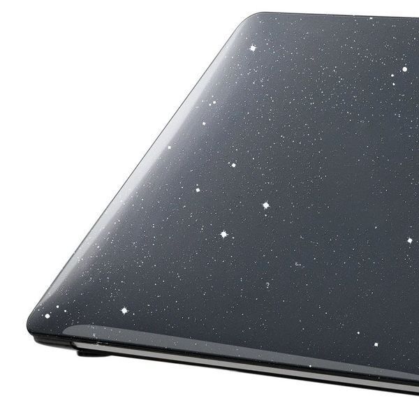 Чехол-накладка Glitter для Apple MacBook Air 13.6'' (A2681/A3113/A3240) Чорний 656-08527 фото
