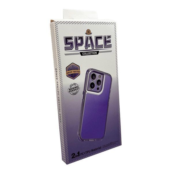 Противоударный чехол для смартфона Space III для Samsung Galaxy A05 Dark Purple 666-02055 фото