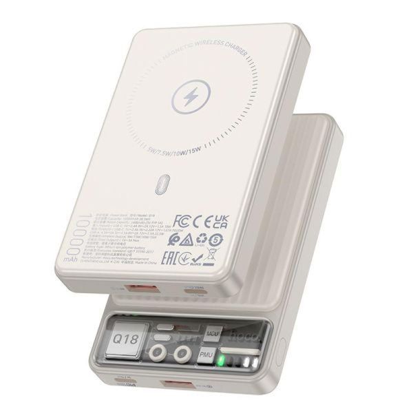 Power Bank Hoco Q18 Tourer 22.5W with magnetic 10000mAh Чорний 656-01459 фото