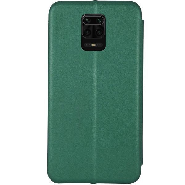 Кожаный чехол-книжка Classy для Xiaomi Redmi Note 9s / Note 9 Pro / Note 9 Pro Max Green 777-05999 фото