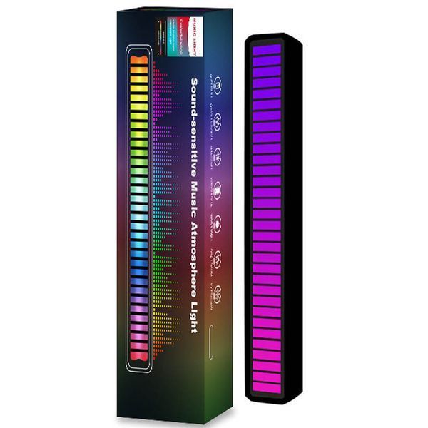 Настільна LED лампа RGB 5V Single Panel Bluetooth USB interface with app Black 656-03715 фото