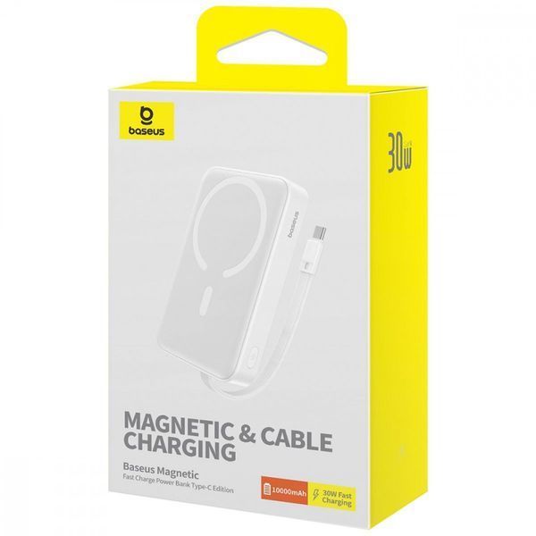 Power Bank Baseus Magnetic Mini 30W 10000mAh Yellow P1002210BY23-00 фото