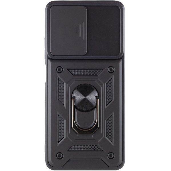 Ударостійкий чохол Camshield Serge Ring для Xiaomi Poco F5 / Note 12 Turbo Black 777-04480 фото