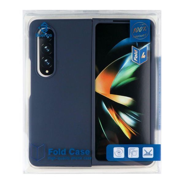Чохол Folding Silicone для Samsung Galaxy Fold 4 (F936) Dark Blue 757-00618 фото