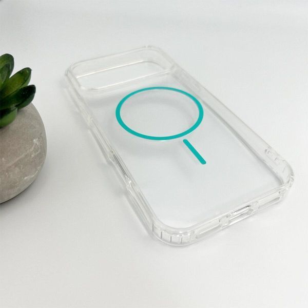 Чехол Acrylic Thin Magnetic для Apple iPhone 17 Pro Green 666-03725 фото