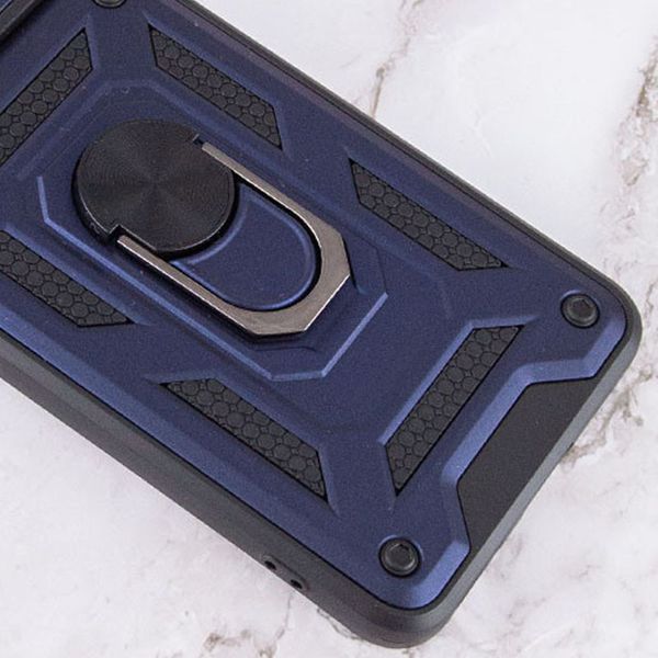 Ударопрочный чехол Camshield Serge Ring для Samsung Galaxy A03 Blue 777-04605 фото