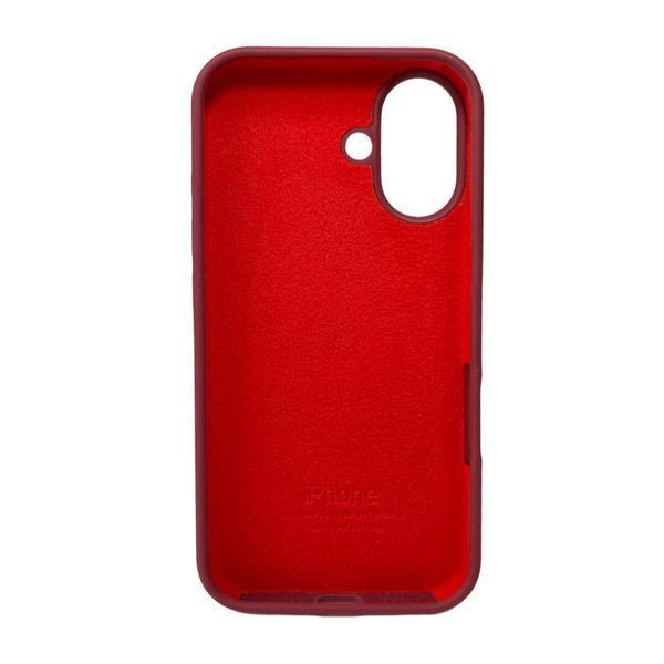 Силіконовий чохол для iPhone 16 Plum 666-01181 фото