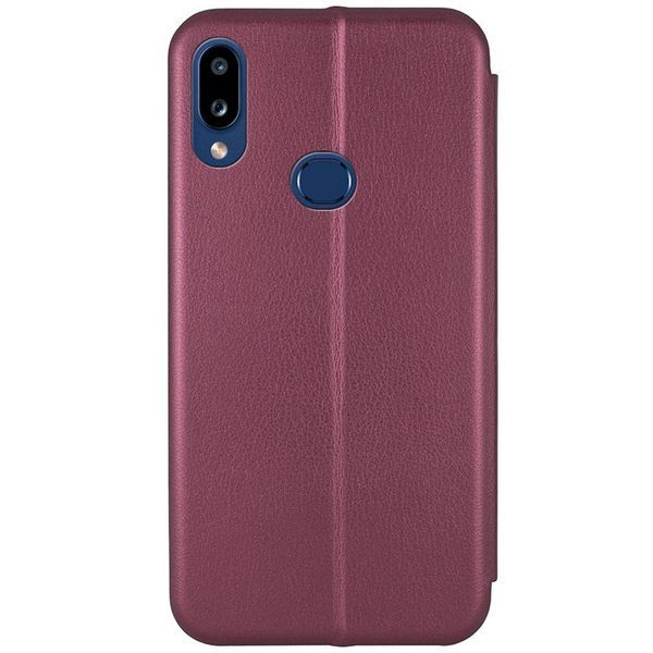 Кожаный чехол-книжка Classy для Samsung Galaxy A10s Maroon 777-06049 фото