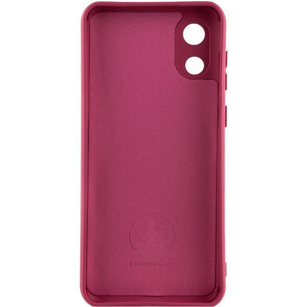 Чохол Silicone Cover Lakshmi Full Camera для Samsung Galaxy A03 Core Marsala 777-07046 фото