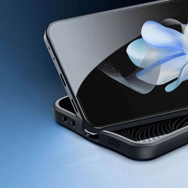 Чохол для смартфона DUX DUCIS Aimo для Samsung Flip 5 Black 666-03972 фото
