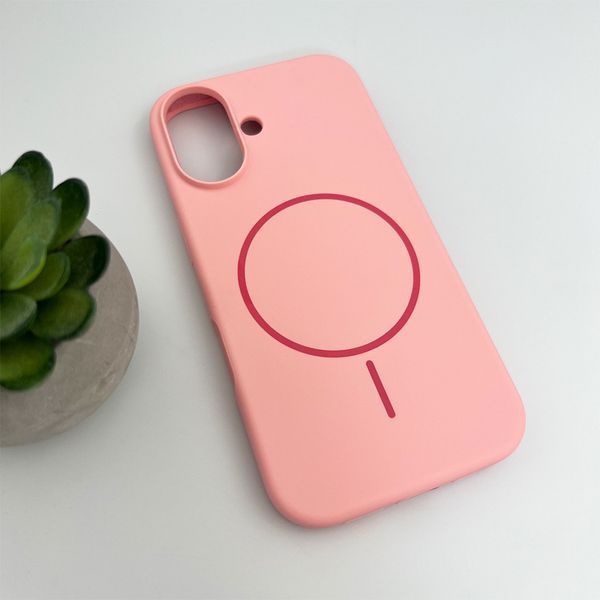 Чехол для смартфона Silicone Case Magnetic для Apple iPhone 17 Pink 666-04120 фото