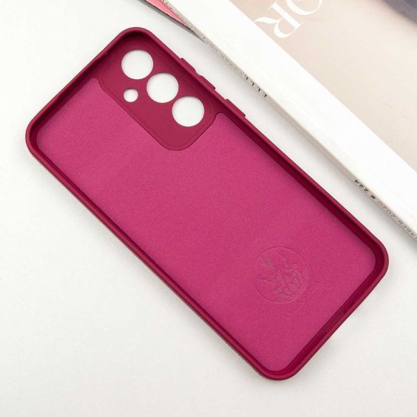 Чехол Silicone Cover Lakshmi Full Camera для Samsung Galaxy S24 Marsala 777-06846 фото