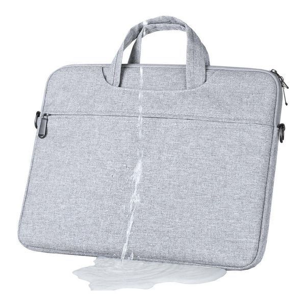 Сумка для ноутбука Dux Ducis LBJB Shoulder Bag for 14"-15.4" Light Grey 757-00213 фото