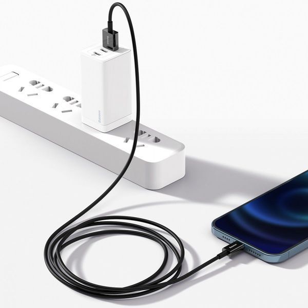 Кабель Baseus Superior Series Fast Charging Lightning 2.4A (1m) Blue CALYS-A03 фото