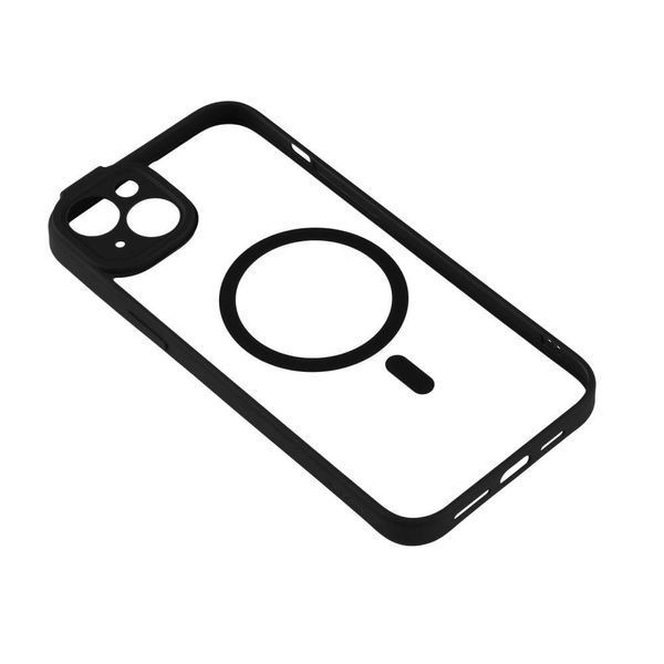 Чехол Baseus Frame Series Magnetic Case+Glass 0.22mm для iPhone 14 Plus Black 757-00220 фото
