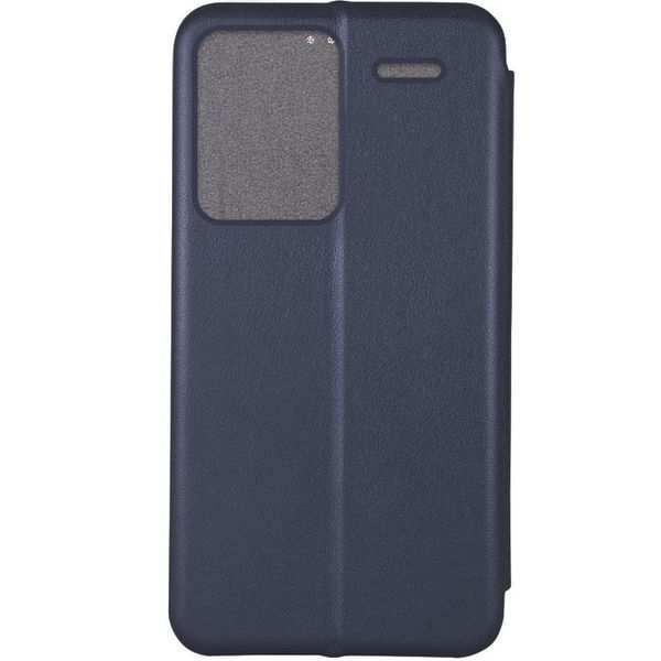 Кожаный чехол-книжка Classy для Xiaomi Redmi Note 13 Pro+ Темно-синий 777-03611 фото