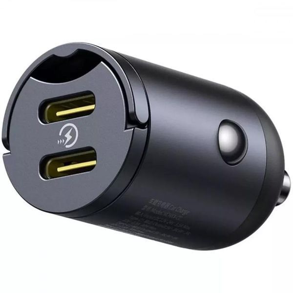 АЗП Baseus Tiny Star Mini 30W (2USB-C) (C00035001121) Black ILSO-00000084879-1 фото