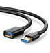 Подовжувач UGREEN US129 USB 3.0 Extension Male Cable 2m (Black) (UGR-10373) UGR-10373 фото 1