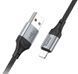Кабель HOCO X102 Fresh charging data cable iP Black 6942007608756 фото 5