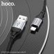 Кабель HOCO X102 Fresh charging data cable iP Black 6942007608756 фото 8