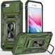 Ударостійкий чохол Camshield Army Ring для Apple iPhone 7 / 8 / SE (2020) (4.7") Army Green 777-05040 фото 1