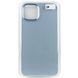 Чехол TPU Bonbon Metal Style для Apple iPhone 14 Pro Max (6.7") Mist blue 208-06083 фото 6