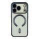 Чохол TPU Metallic Chrome Full Camera with Magsafe для iPhone 17 Pro Max Chrome Dark Blue 214-04629 фото 1