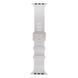 Ремінець для Apple Watch Band Silicone Shine 42/44/45/49 mm White