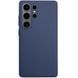 Кожаный чехол Leather Case для Samsung Galaxy S25 Ultra Dark Blue 555-03204 фото 1