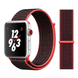 Нейлоновий ремінець для Apple Watch 42/44/45/49 mm Red Black 212-00036 фото 1