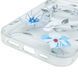 TPU+PC чохол Clear Garden with MagSafe для Apple iPhone 17 Pro Max (6.9") Blue Blossom 777-08196 фото 6
