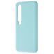 Чохол WAVE Full Silicone Cover для Xiaomi Mi 10/Mi 10 Pro Turquoise 656-07357 фото 1