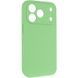 Силіконовий чохол Silk Full Camera Protective для Apple iPhone 17 Pro Max / 18 Pro Max (6.9") Mint 777-09537 фото