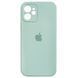 Силіконовый чохол з закритою камерою для iPhone 12 Mint