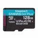 Карта пам'яті microSDXC (UHS-1 U3) Kingston Canvas Go! Plus 128Gb class 10 A2 V30 (R200MB/s) SDCG4/128GBSP фото 1