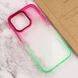 Чохол TPU+PC Fresh sip series для Apple iPhone 13 Pro Max (6.7") Салатовий / Рожевий 777-06706 фото 3
