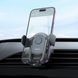 Держатель для мобильного HOCO H6 Grateful one-button car holder(air outlet) Black 656-00501 фото 5