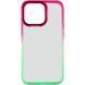 Чохол TPU+PC Fresh sip series для Apple iPhone 13 Pro Max (6.7") Салатовий / Рожевий 777-06706 фото 2